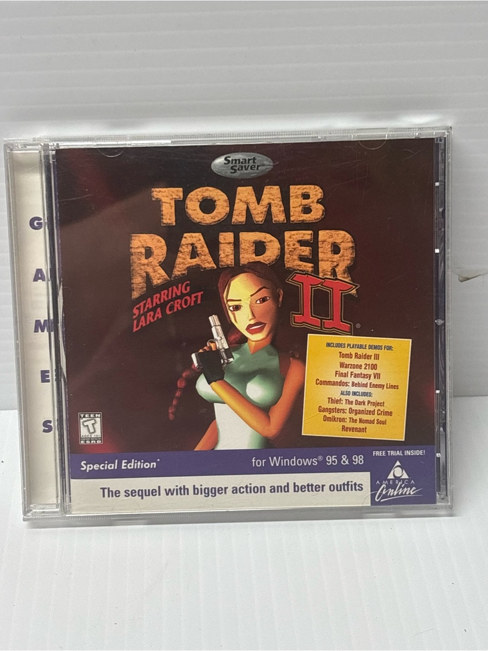 Tomb Raider II (Special Edition) - Vintage CD PC Game Windows 95 - 98